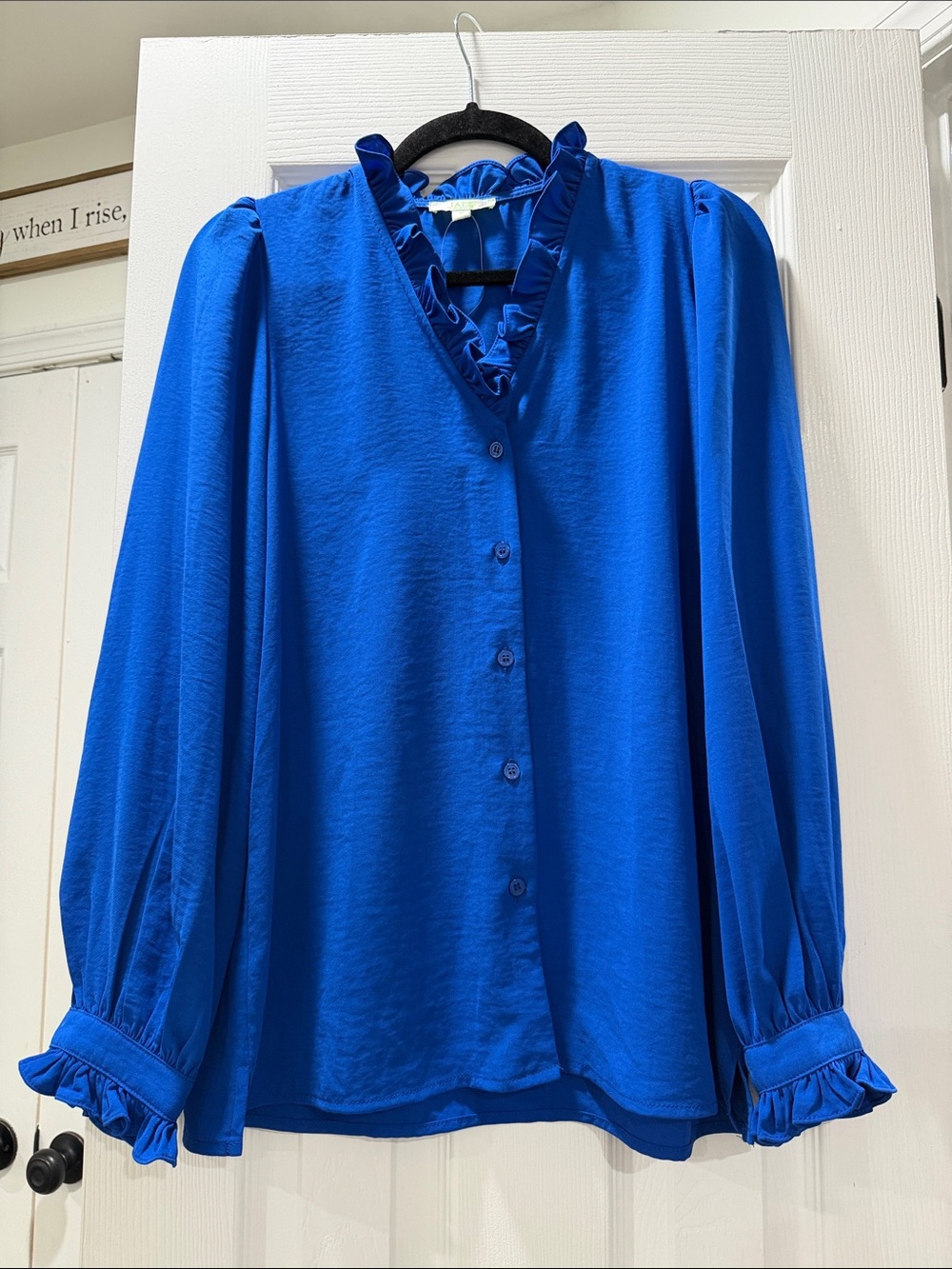 Royal blue Blouse